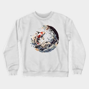 Enso Koi Crewneck Sweatshirt